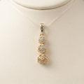 14k 0.25 CT Diam Pendant