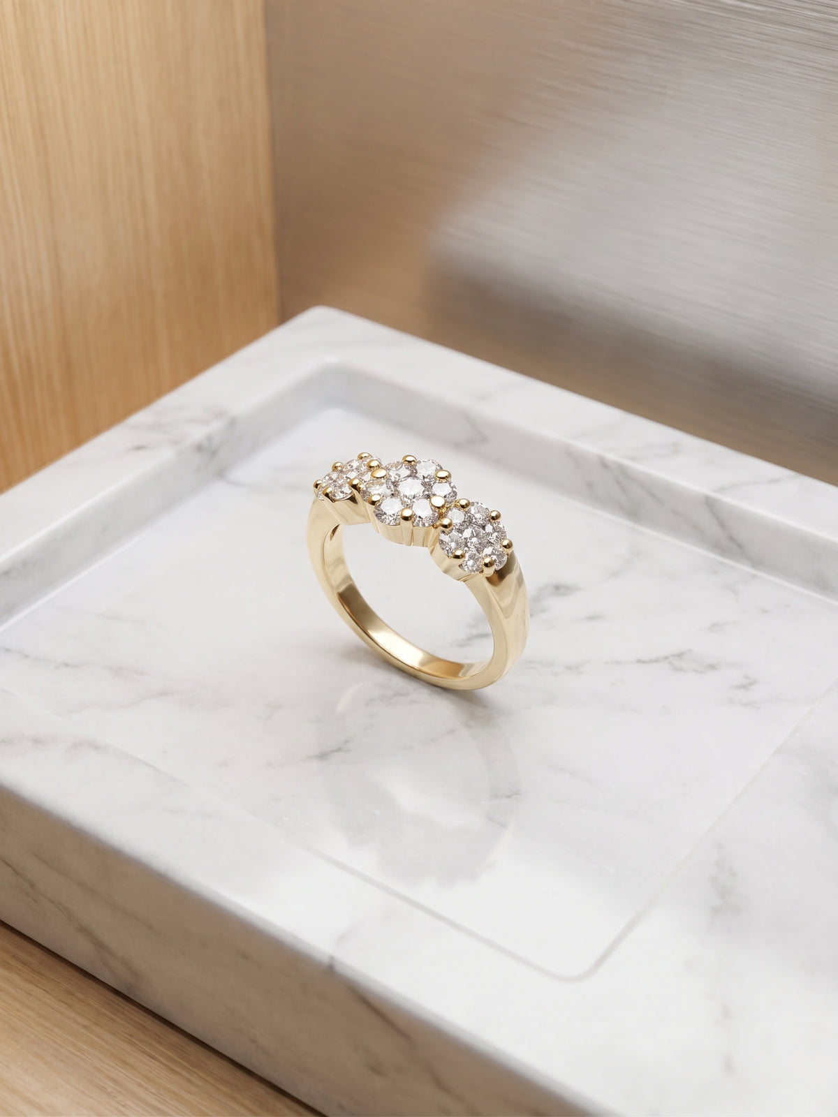 14K YG Dia Ring