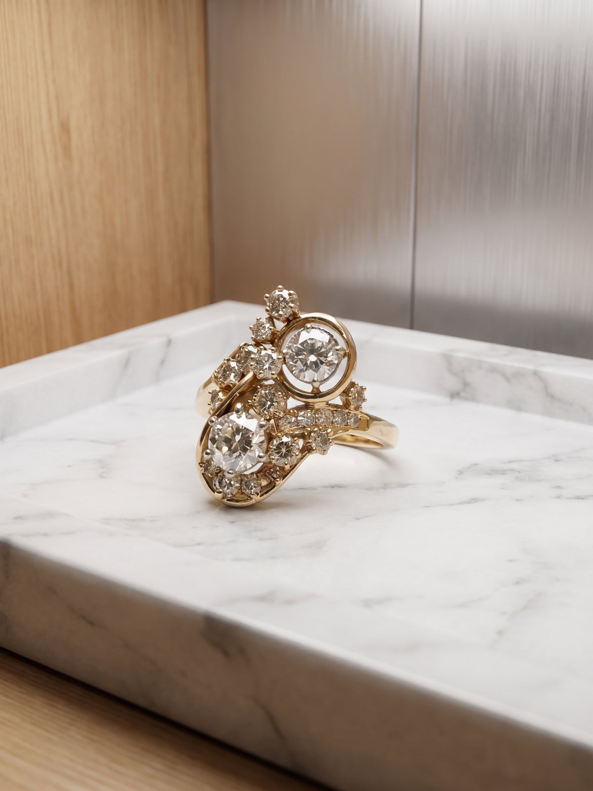 14K 1.50CT DIAMOND RING FR999 PWY