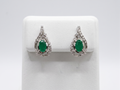 14k WG 0.16CT Diamond Earring