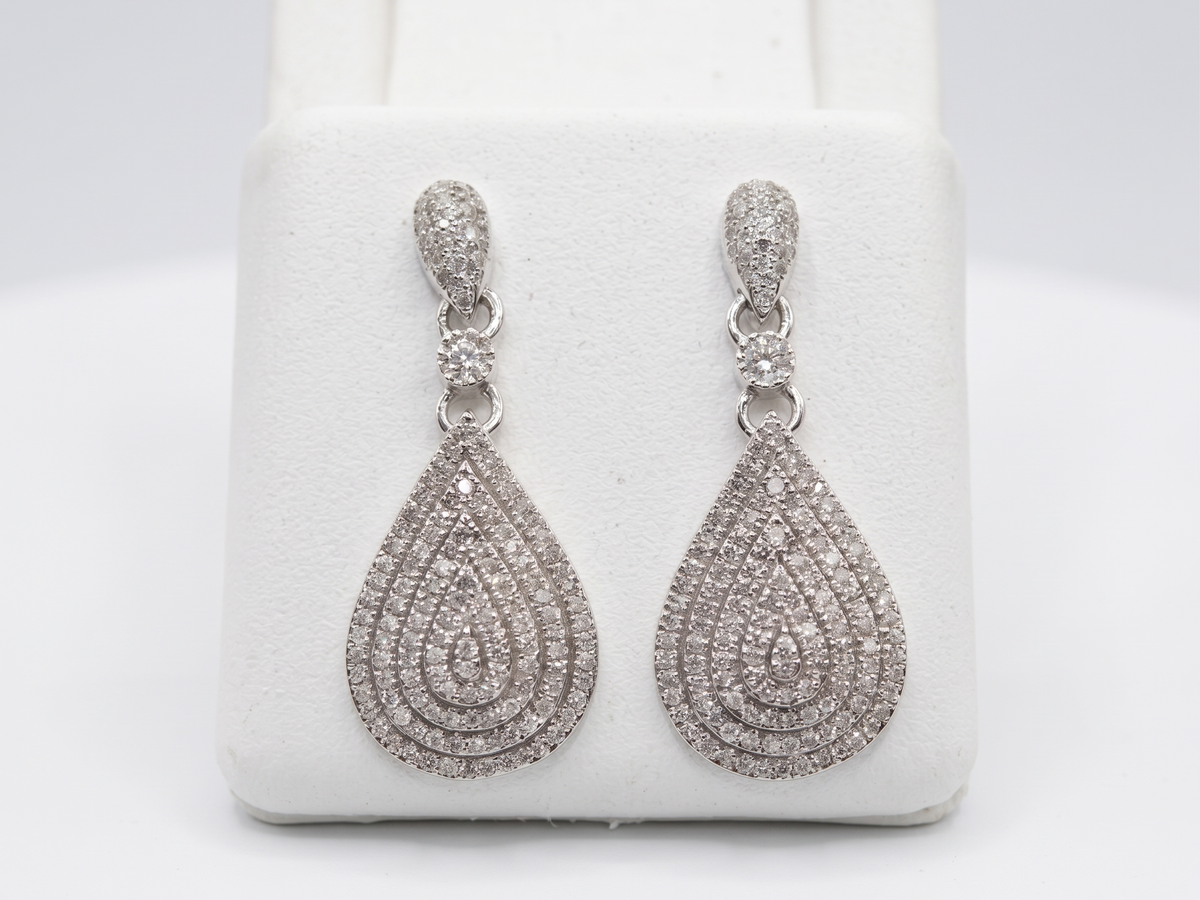 14k 0.55CT Diamond Earring