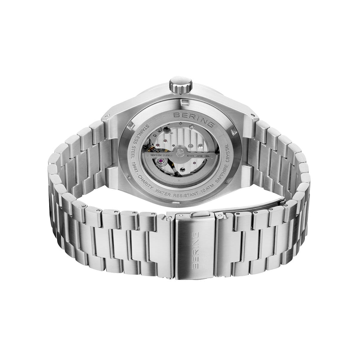 Bering Automatic - Brushed Silver - 19441-Charity