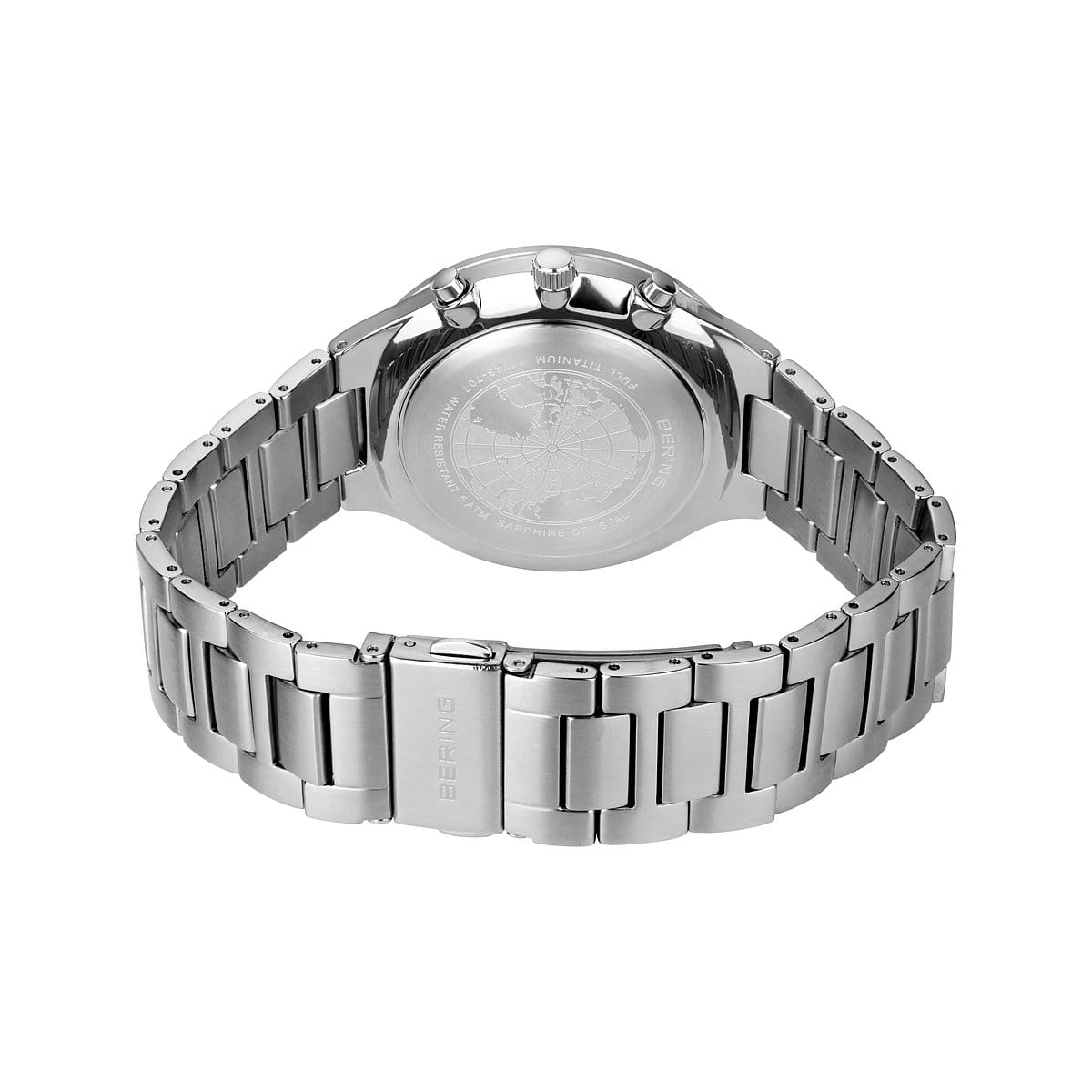 Bering - Titan Chrono - Brushed Silver - 11743-707