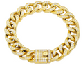 Men's Gold Stainless Steel Curb Link