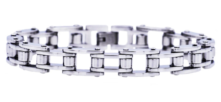Men's Stainless Steel Bicycle Link