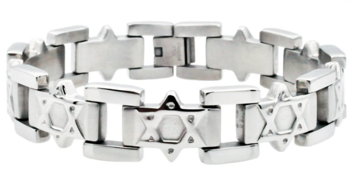 Men's Star of David Stainless Steel
