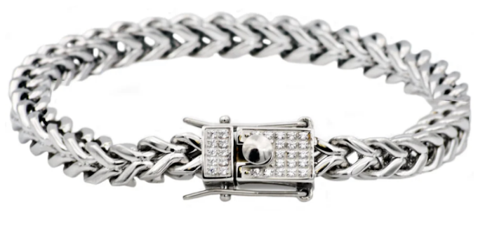 Men's Stainless Steel Franco Link Chain