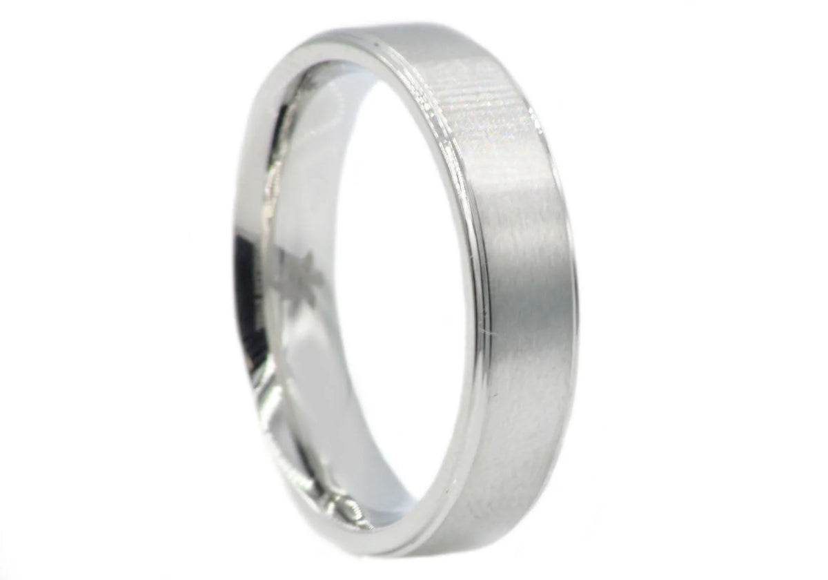 Mens Gold Stainless Steel Band
