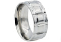 Mens Stainless Steel Band Ring