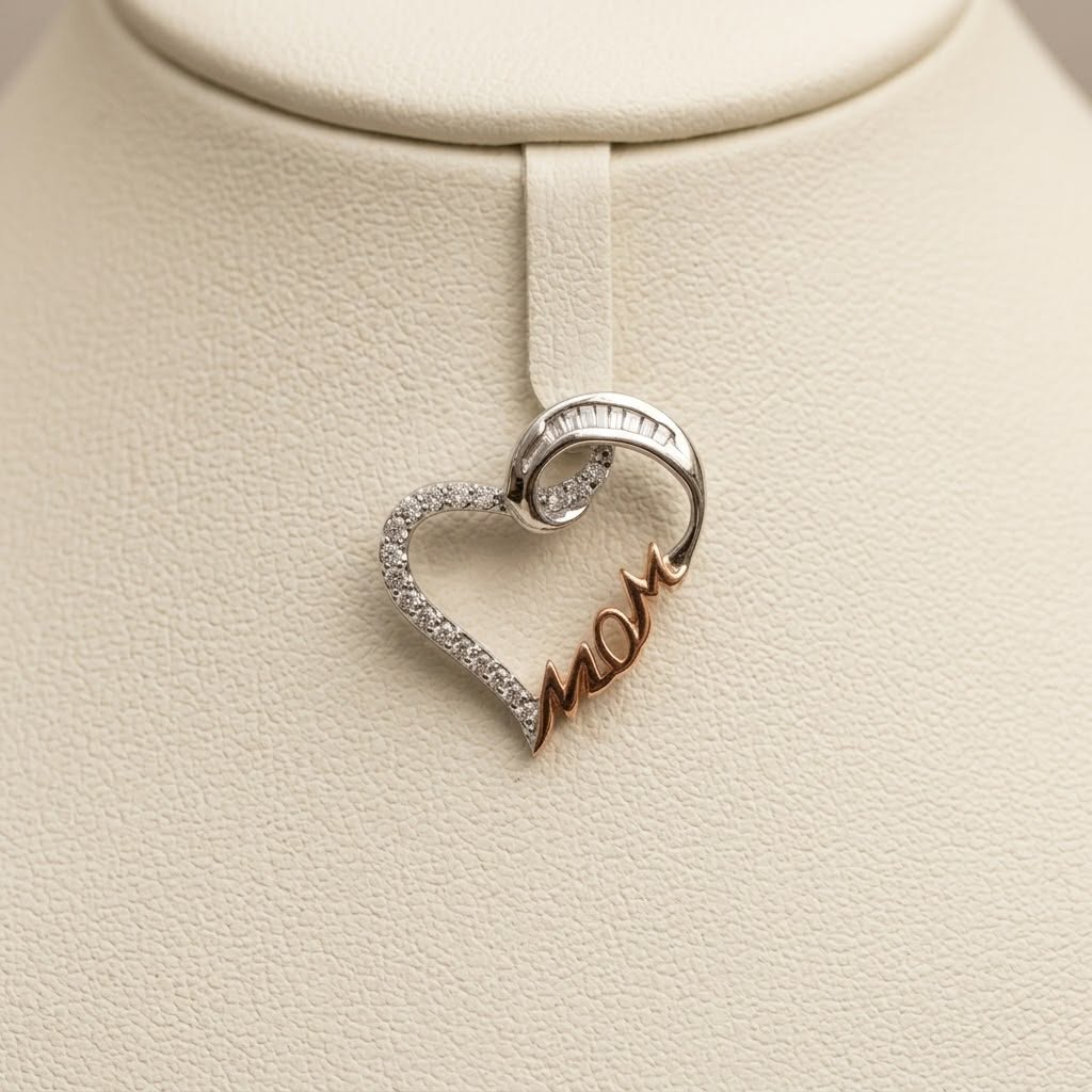 14k Yellow Gold 0.16CT Diam Pendant