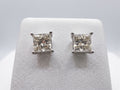 14K White Gold 2.0CT Lab Grown Diamond Earrings