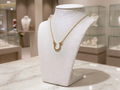 14K Yellow Gold Pendant & Chain