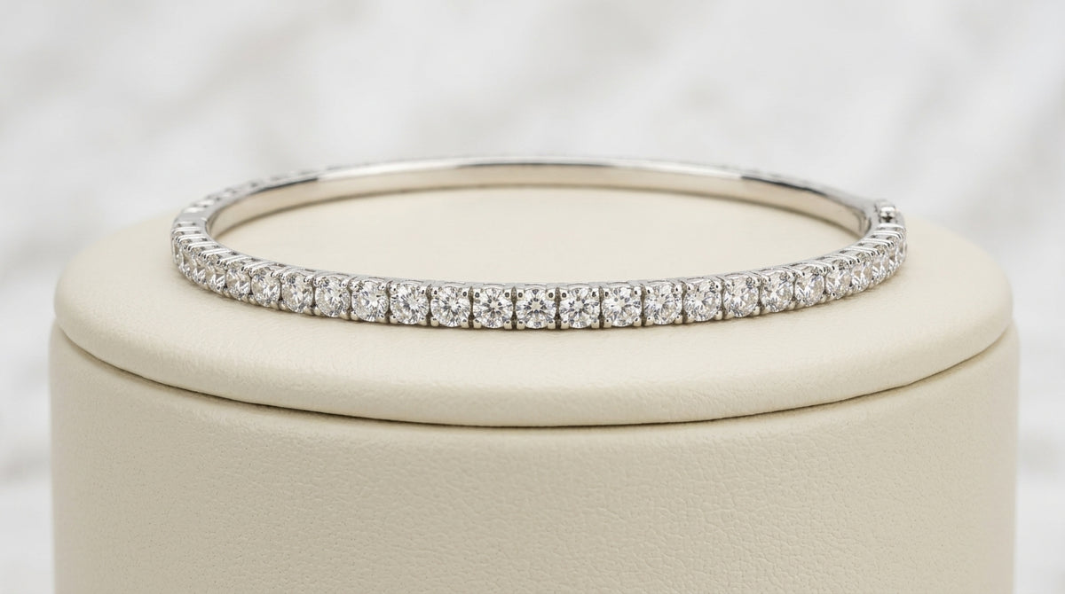 14k White Gold Bracelet
