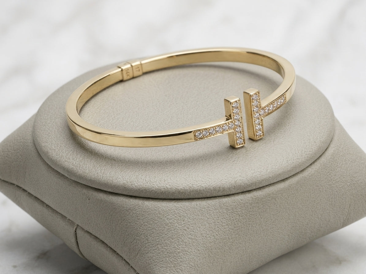 14k Yellow Gold Labdia T T Bracelet