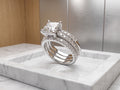 14K White Gold 1.75CT Lab Grown Diamond Ring