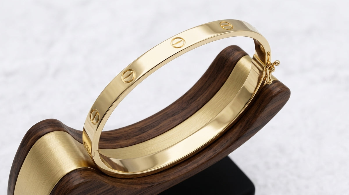 14k Yellow Gold Traditional Cartier Bracelet