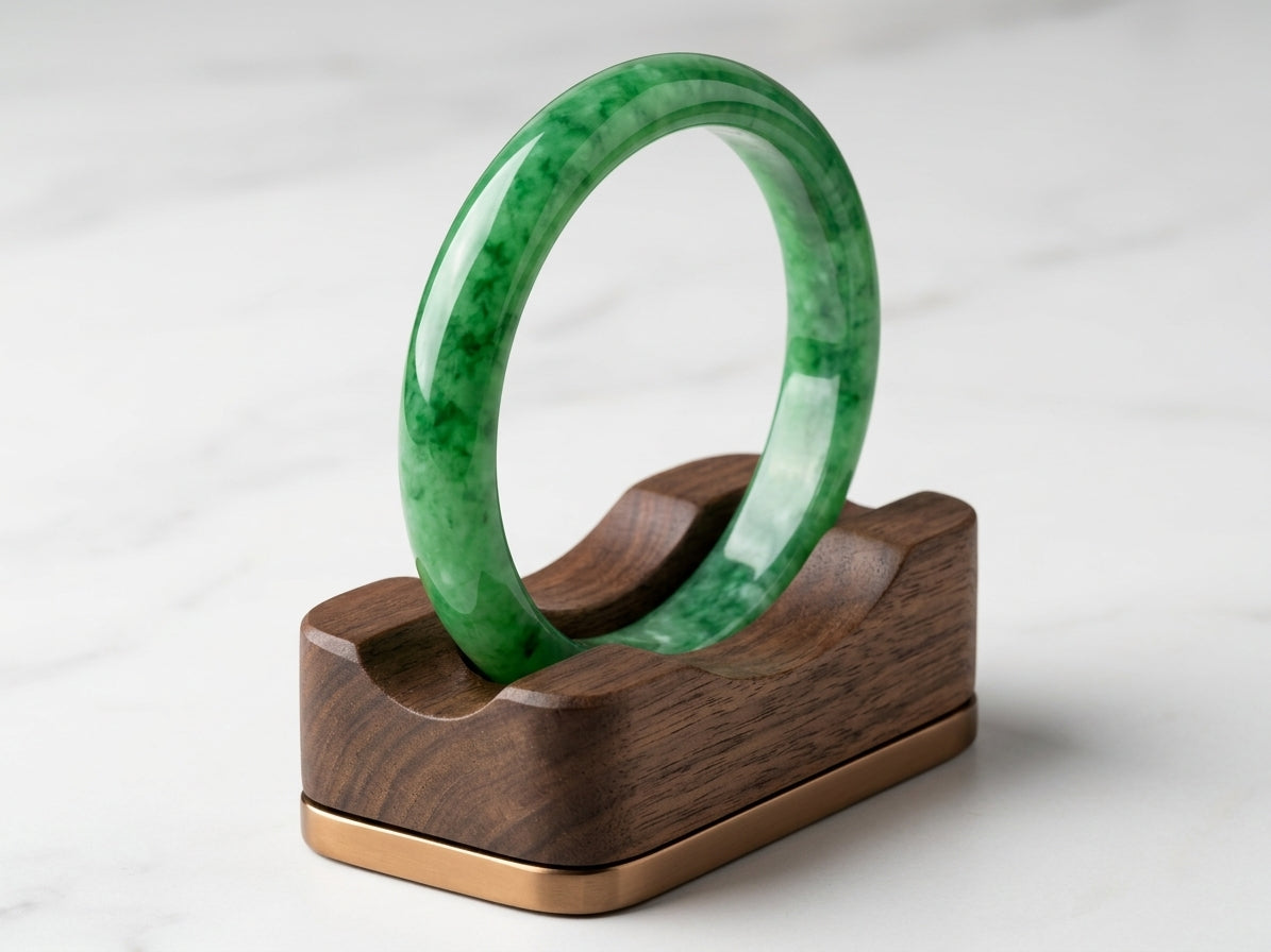 Natural Jade Bangle Bracelet
