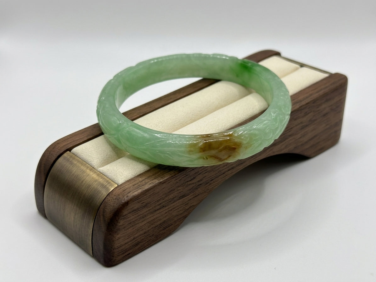 Natural Jade Bangle Bracelet