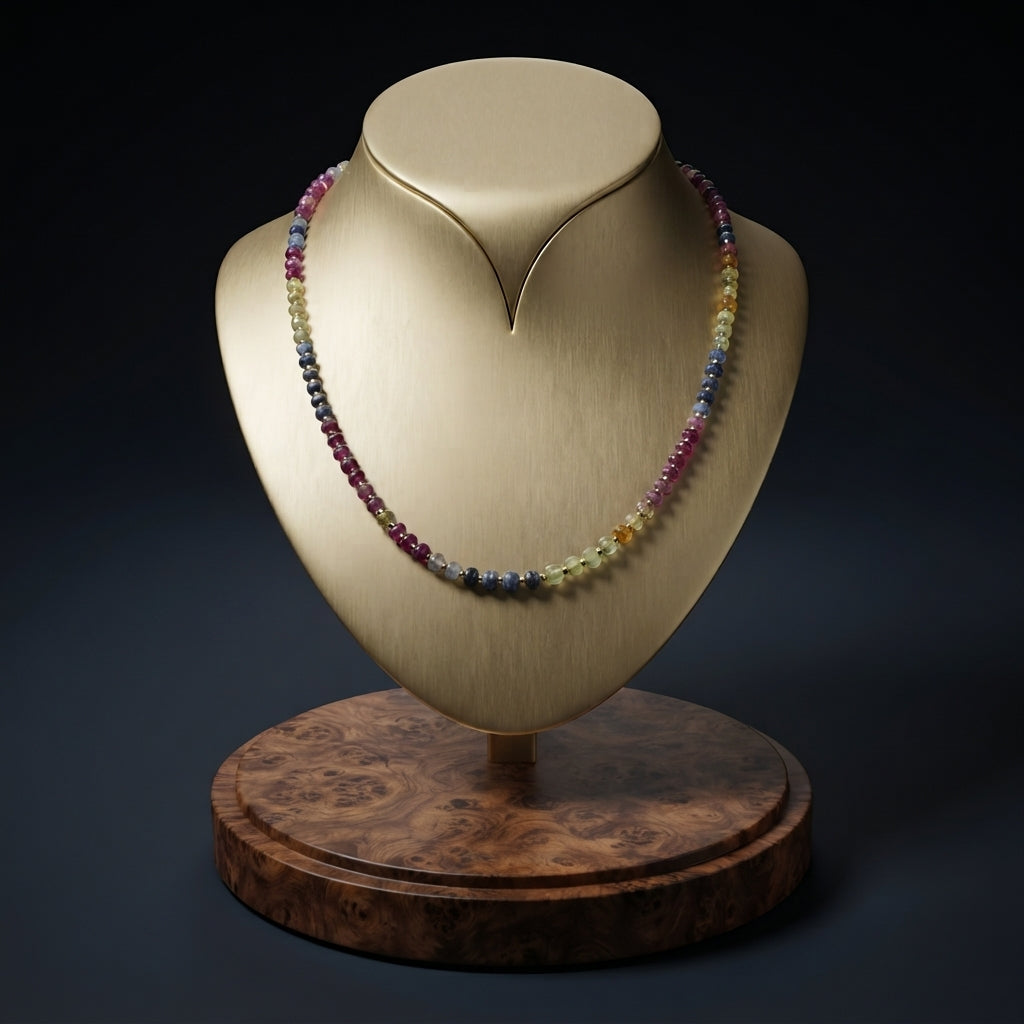 14k Yellow Gold, Genuine Sapphire