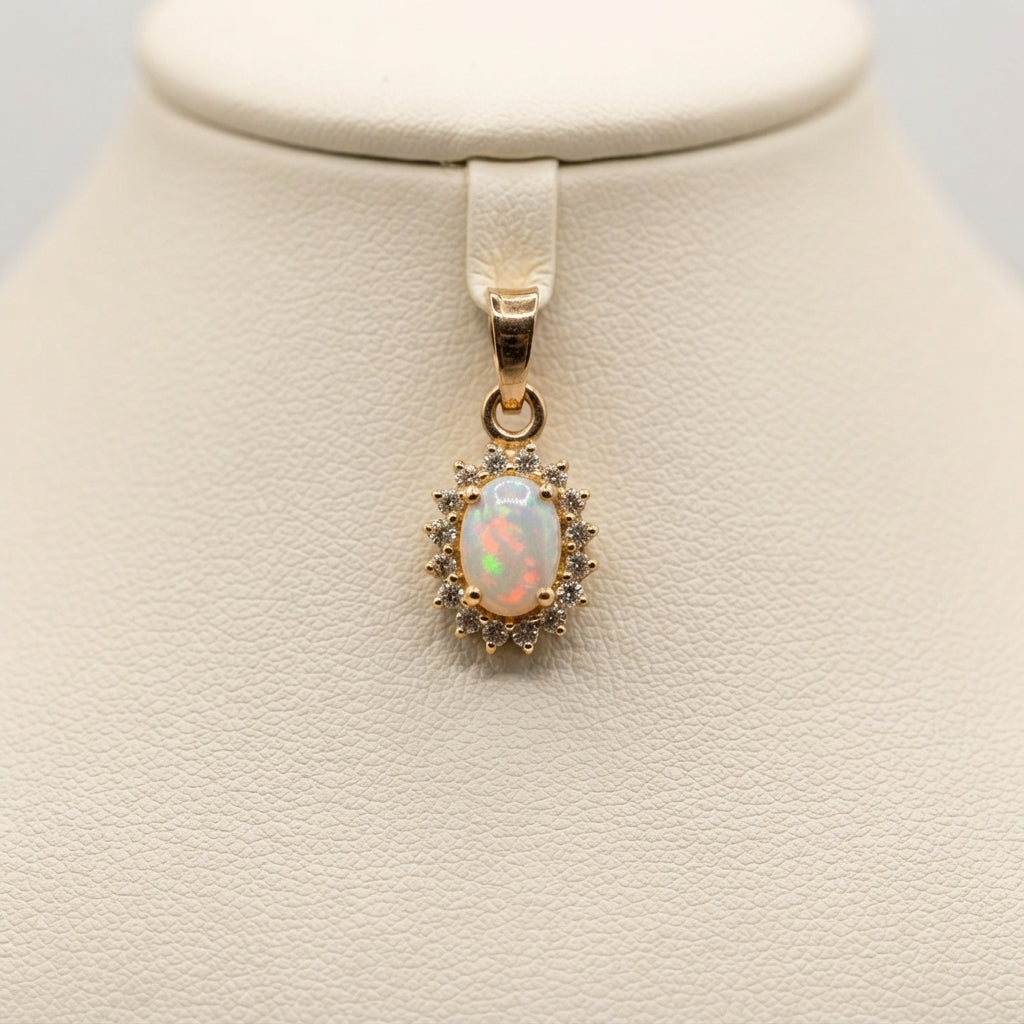 14k Yellow Gold, 0.17 CT Diamond