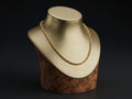 14k Yellow Gold, DiaCut Wheat 20" Chain